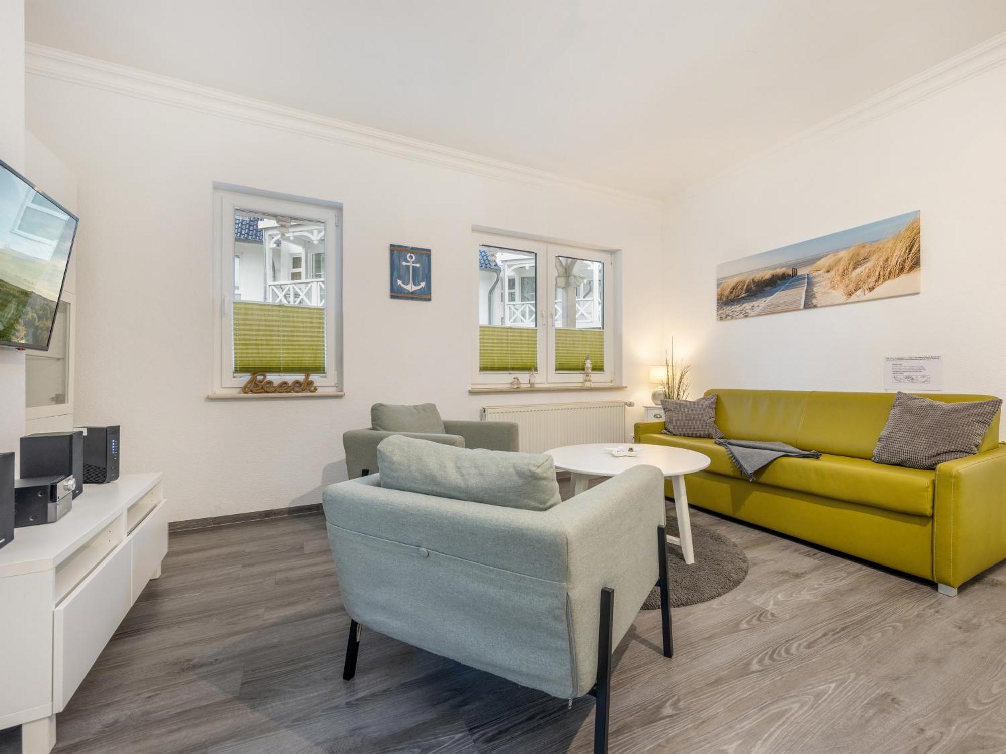 Ferienwohnung Duene In Der Residenz Clara Sophia 宾茨 外观 照片
