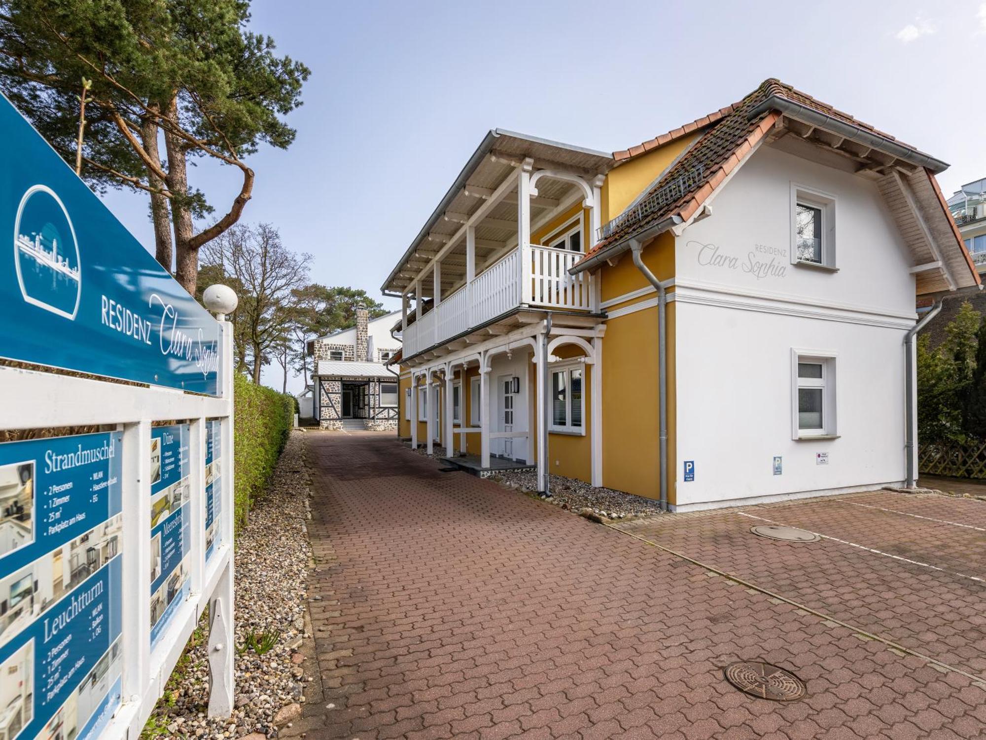 Ferienwohnung Duene In Der Residenz Clara Sophia 宾茨 外观 照片
